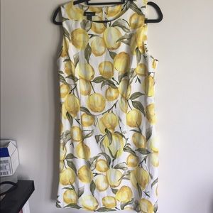Lemon cocktail dress, size 18